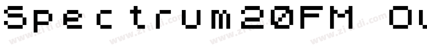 Spectrum20FM Outli字体转换 Spectrum20FM Outli字体转换
